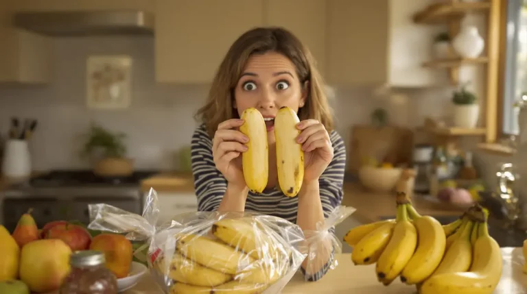 « Elles noircissent beaucoup moins vite » : ma technique toute simple pour garder vos bananes plus longtemps « Elles noircissent beaucoup moins vite » : ma technique toute simple pour garder vos bananes plus longtemps