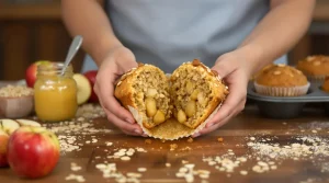 Fini le beurre dans mes gâteaux : je le remplace par un ingrédient du placard pour des muffins pomme-avoine moelleux