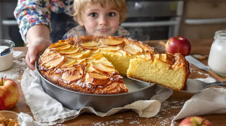 Gâteau pommes-yaourt ultra moelleux : la recette de ma grand-mère, un régal dès la première bouchée
