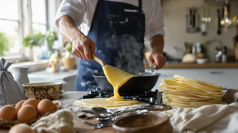 Un crêpier breton révèle enfin sa vraie recette de pâte à crêpes, fluide, simple et fidèle